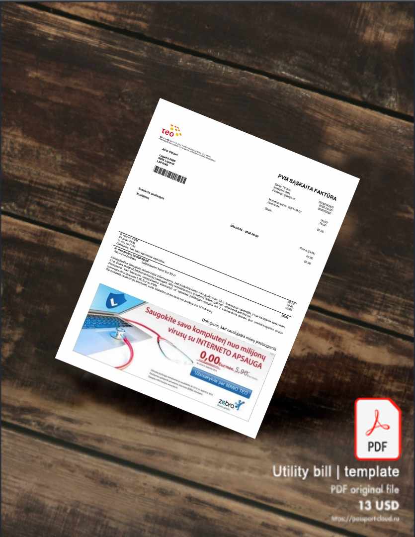 Utility bill | Albanian Power | Albania